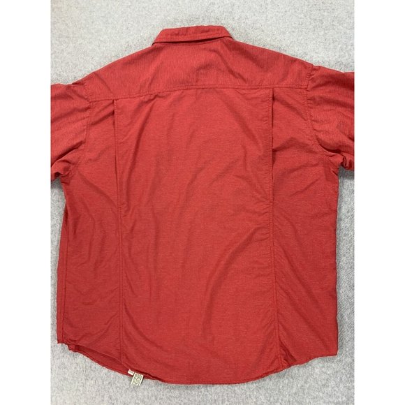 Orvis Nylon Blend Long Sleeve Solid Double Pocket Button Down Shirt‎ (Men's XL) - Picture 12 of 12